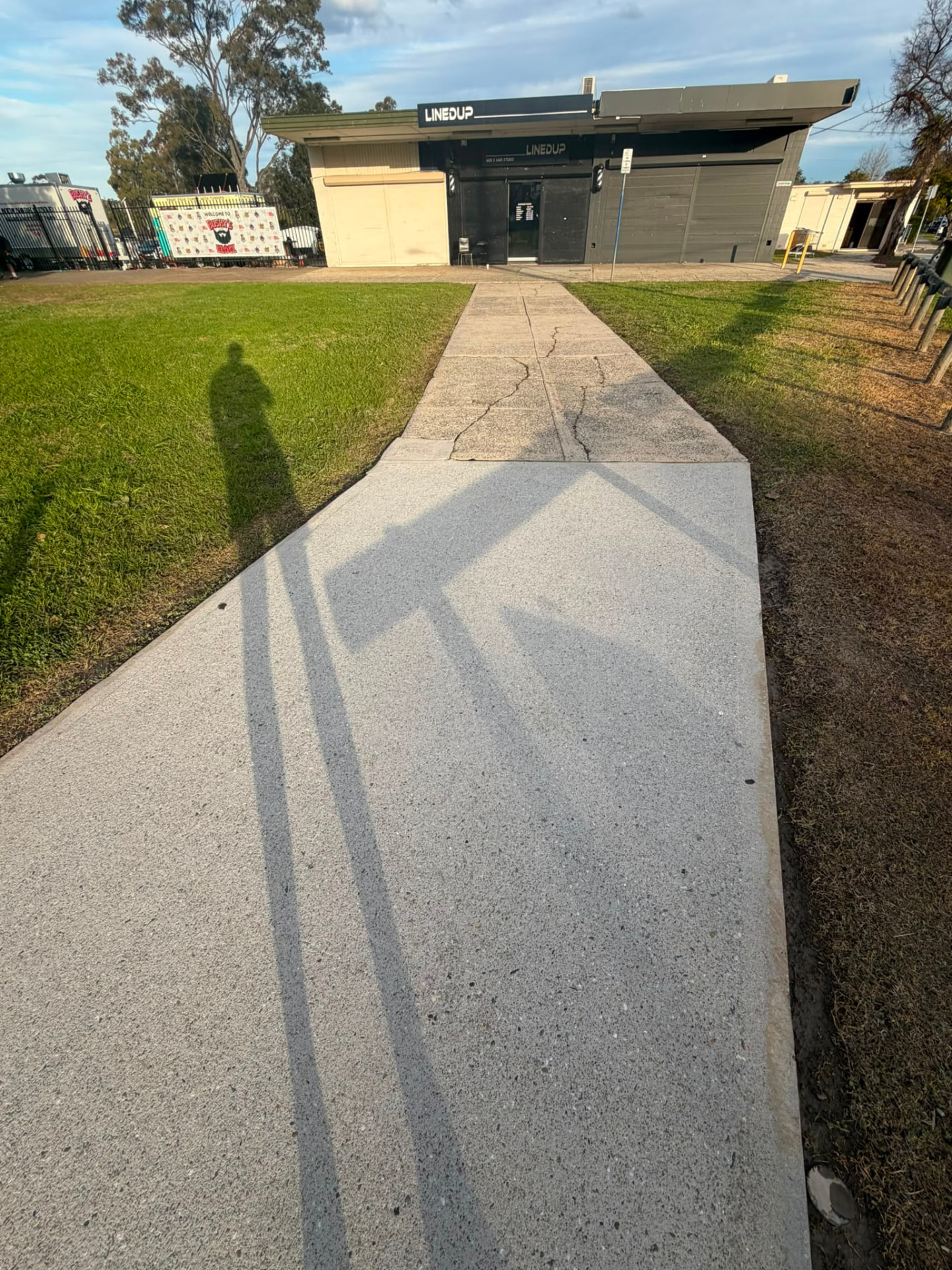 Commercial Walkway — after cleaning